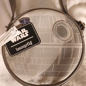 BNWT 40th Anniversary Star Wars Deathstar Crossbody Pin Bag